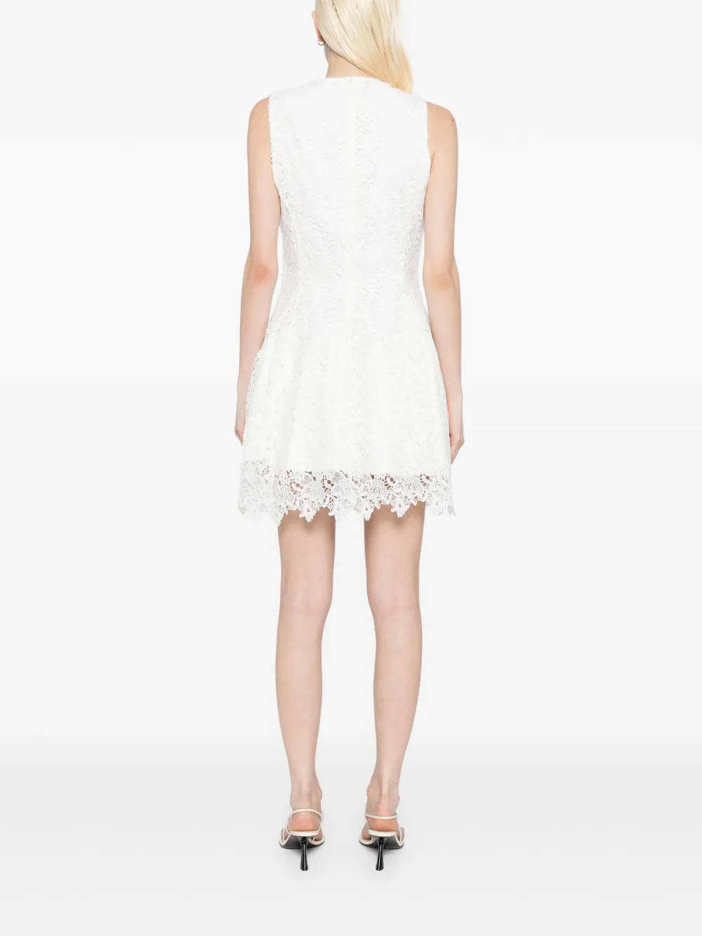 HILL HOUSE HOME Blythe jurk met strik Wit