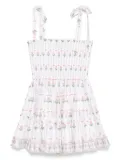 HILL HOUSE HOME Ribbon charlotte nap dress - White