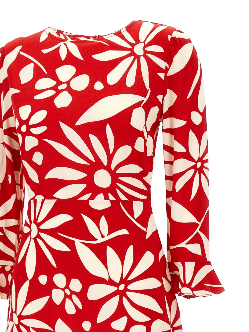 Faithfull the Brand El Cid mini-jurk Rood