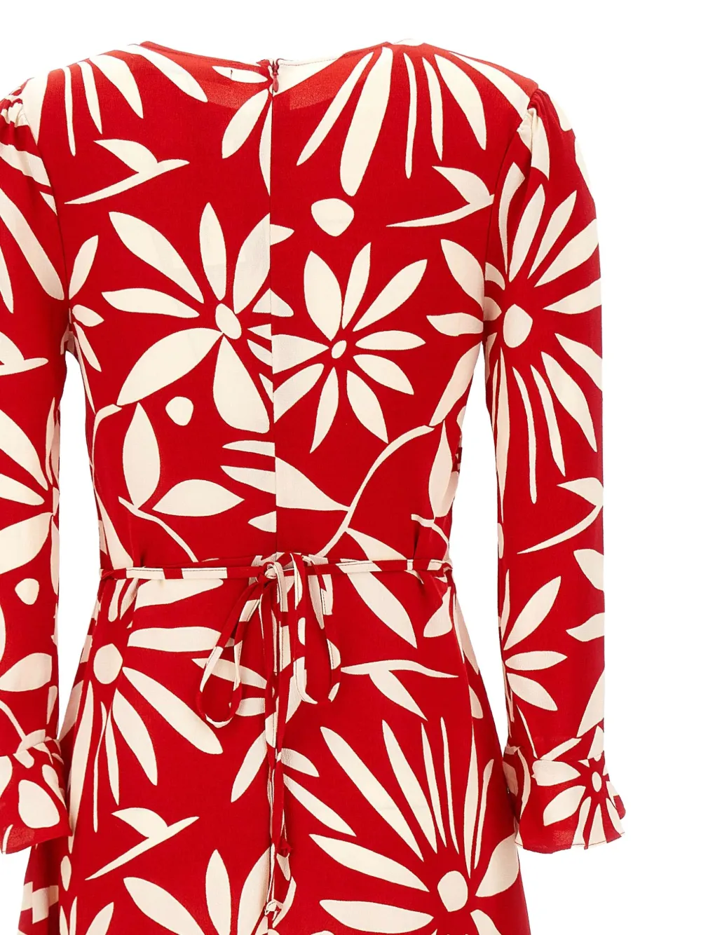 Faithfull the Brand El Cid mini-jurk Rood