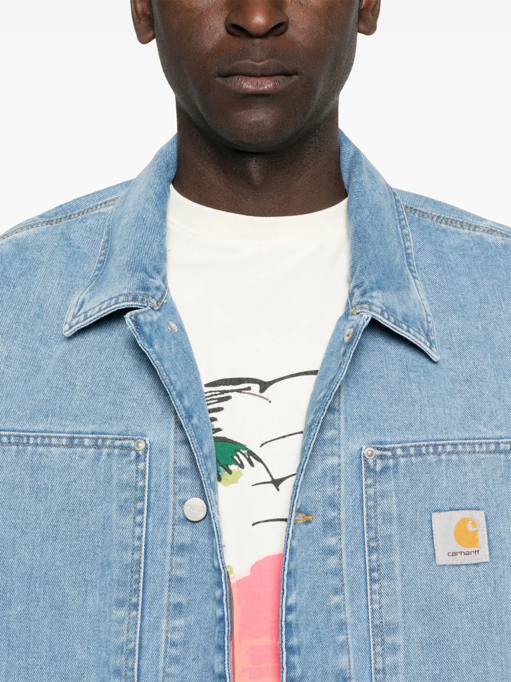 Carhartt WIP OG Double Front jack Blauw