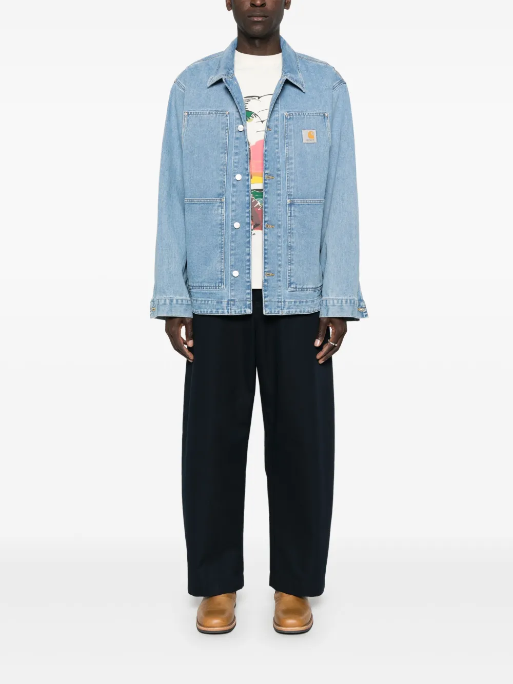 Carhartt WIP OG Double Front jack Blauw