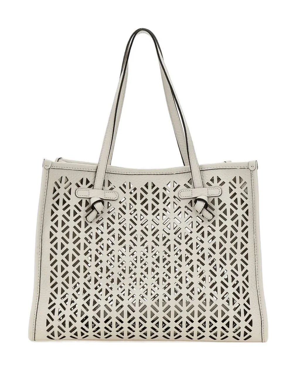 GIANNI CHIARINI Marcella Agadir ハンドバッグ - ニュートラル GIANNI CHIARINI Marcella Agadir ハンドバッグ - ニュートラル