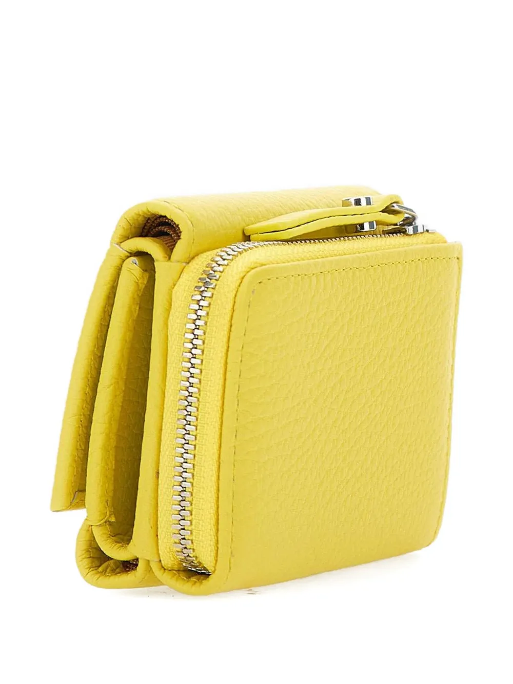 Gianni Chiarini Grain Dollaro Wallet In Yellow