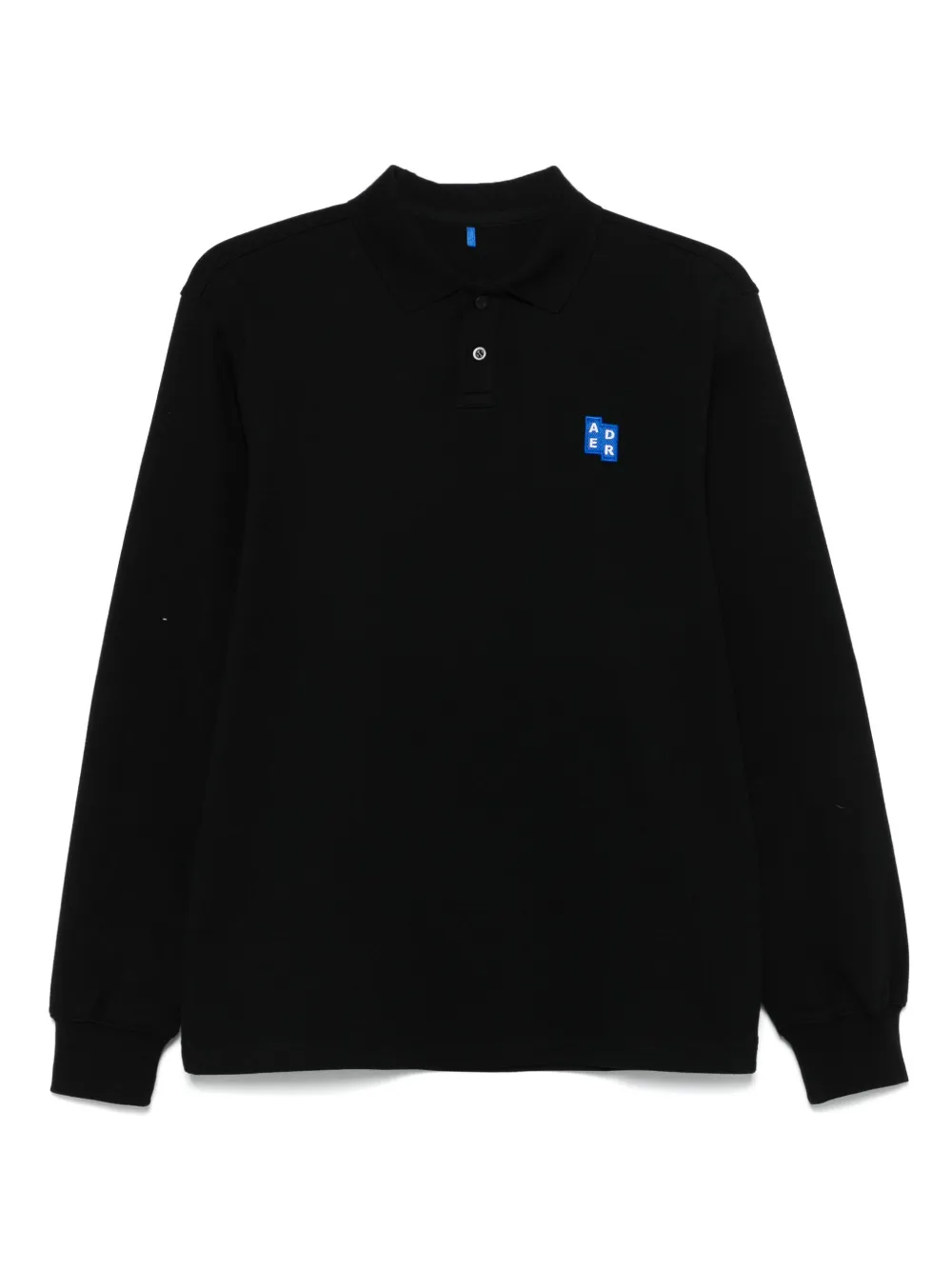 Ader Error jersey polo shirt | Black | Image 1