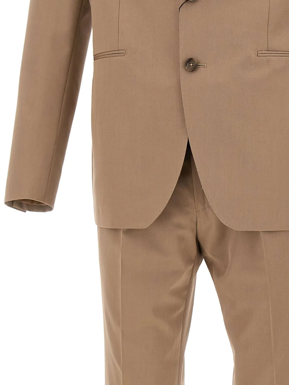 Tagliatore Pak met enkele rij knopen Beige