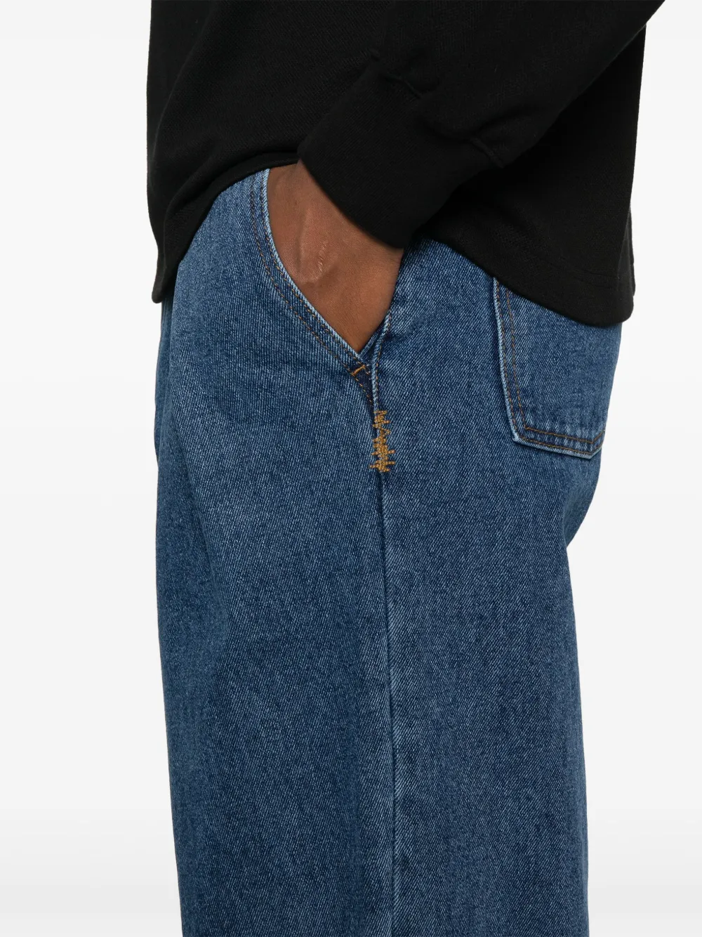 ADER ERROR LOGO-PATCH JEANS