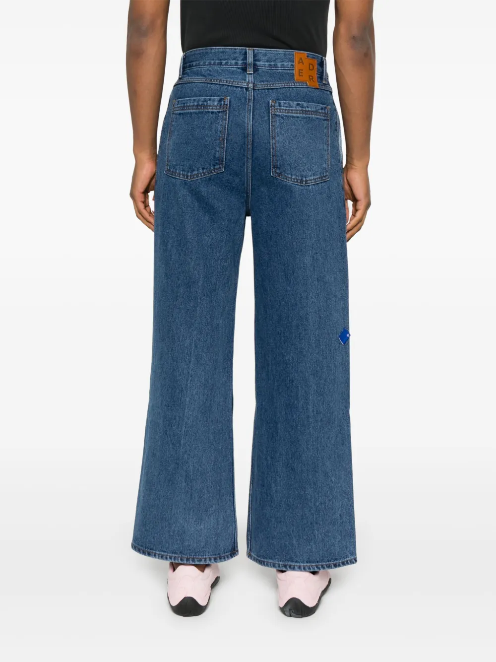 ADER ERROR LOGO-PATCH JEANS