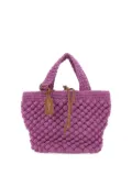 GIANNI CHIARINI crochet-knit tote bag - Pink