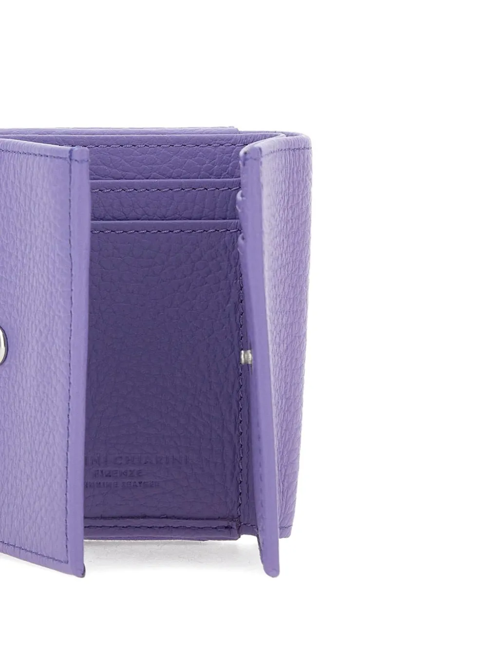 GIANNI CHIARINI Grain portemonnee Paars
