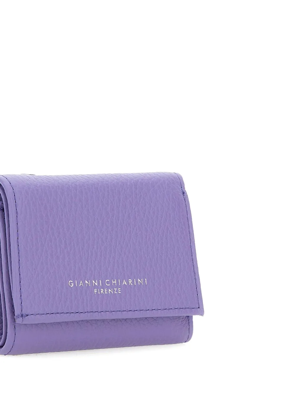 GIANNI CHIARINI Grain portemonnee Paars