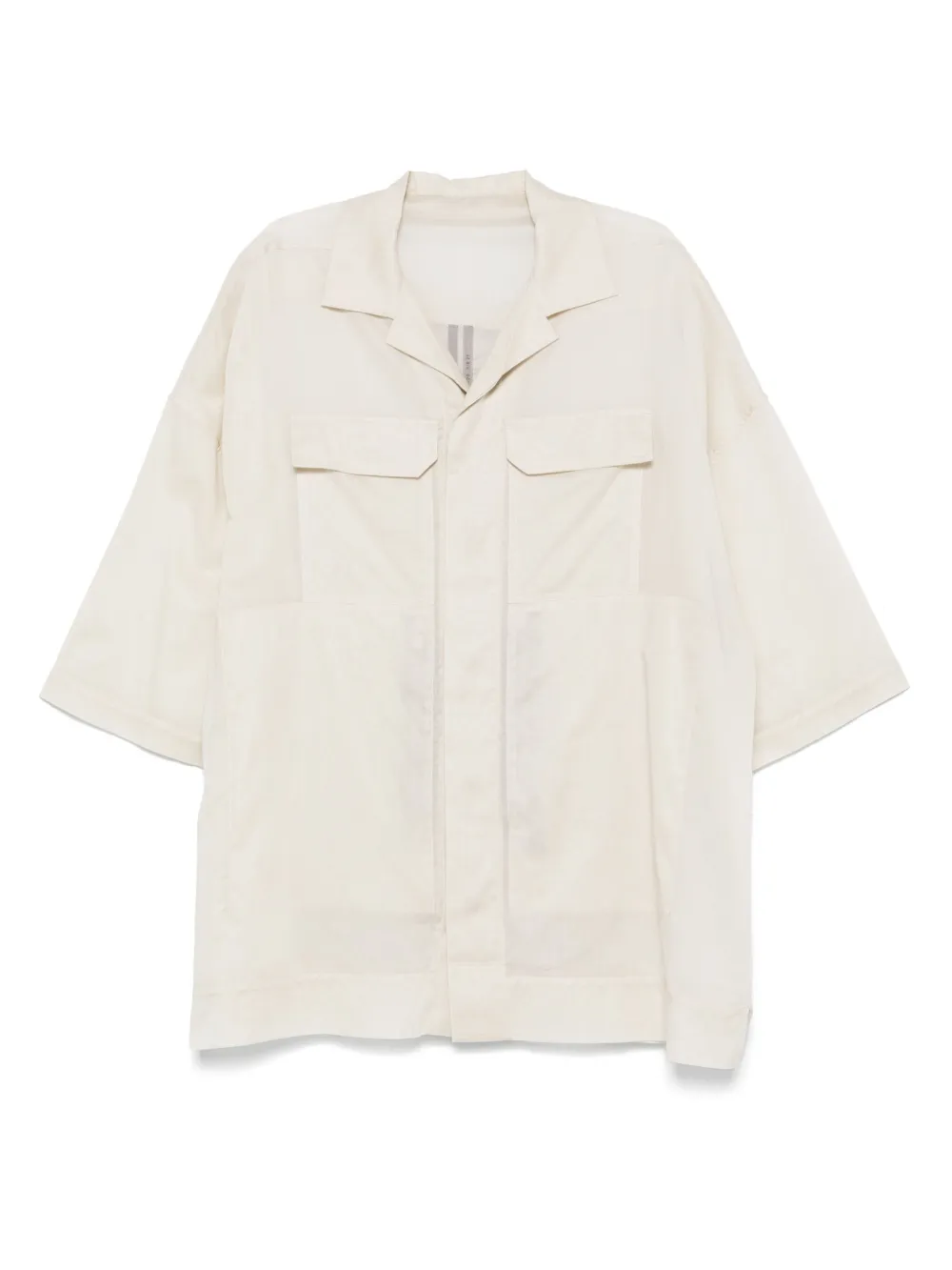 Rick Owens Magnum Tommy overhemd Beige