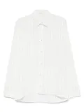 Transit pinstriped shirt - White