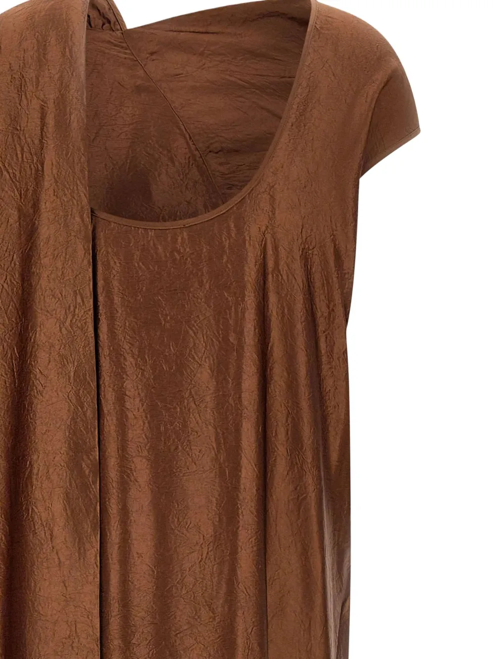 HERSKIND Leroy midi-jurk Bruin