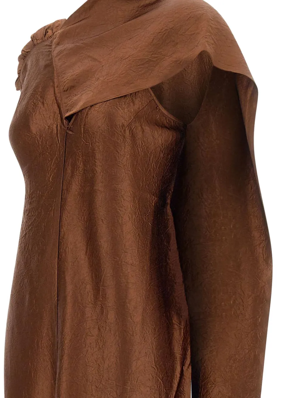 HERSKIND Leroy midi-jurk Bruin