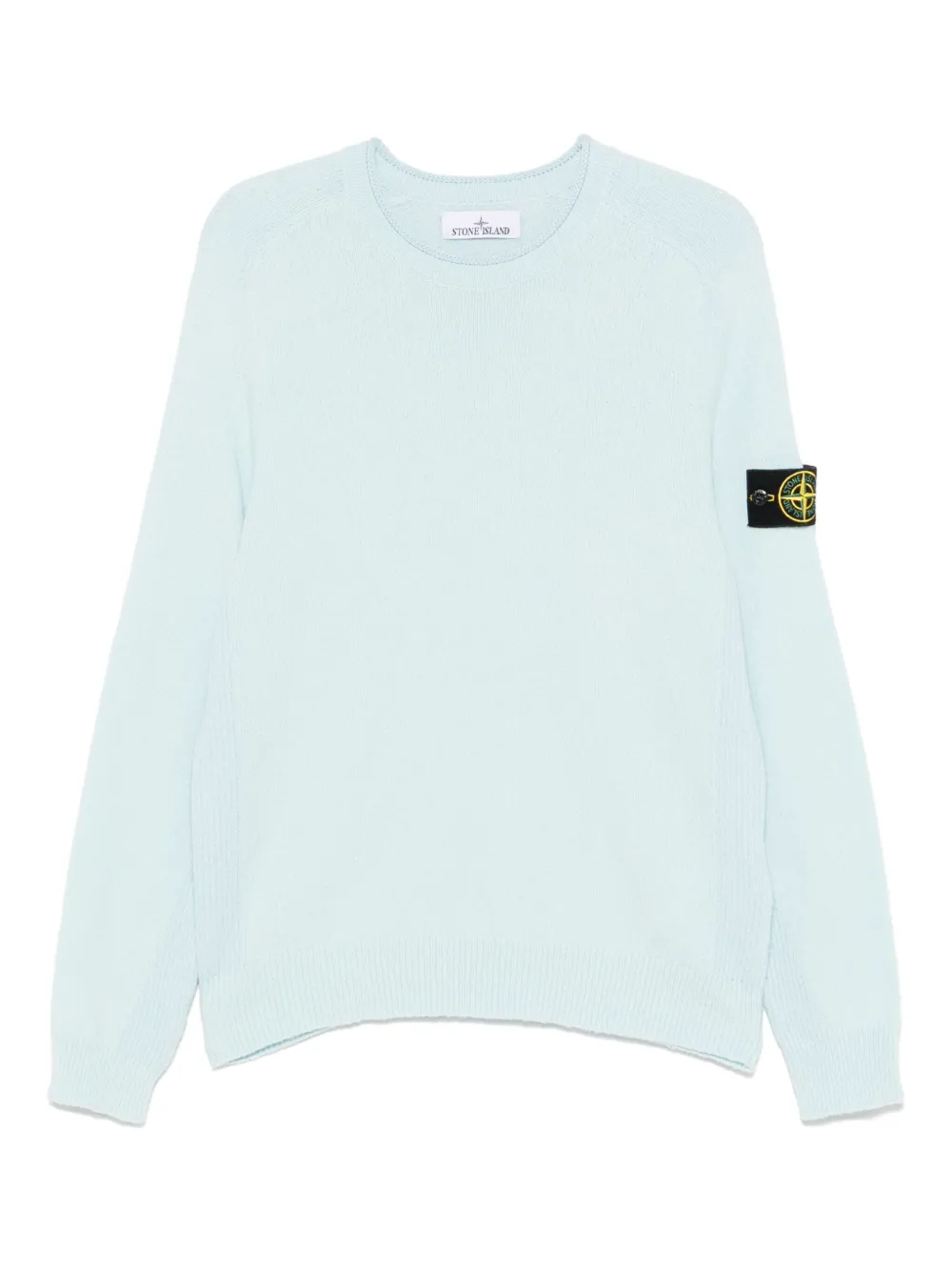 Stone Island Trui met Compass-logopatch Blauw