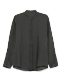 Transit band-collar shirt - Grey
