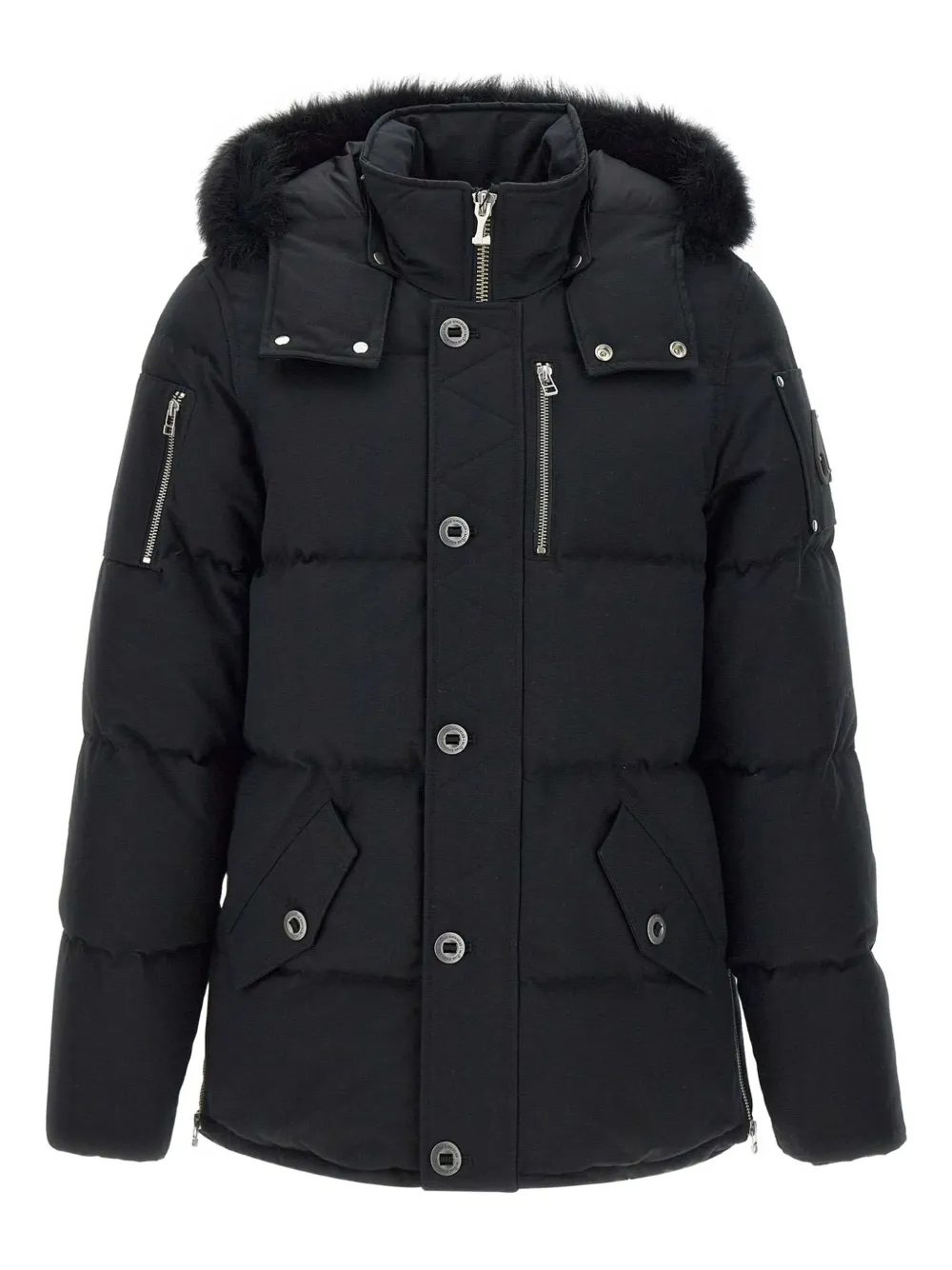 logo-patch coat