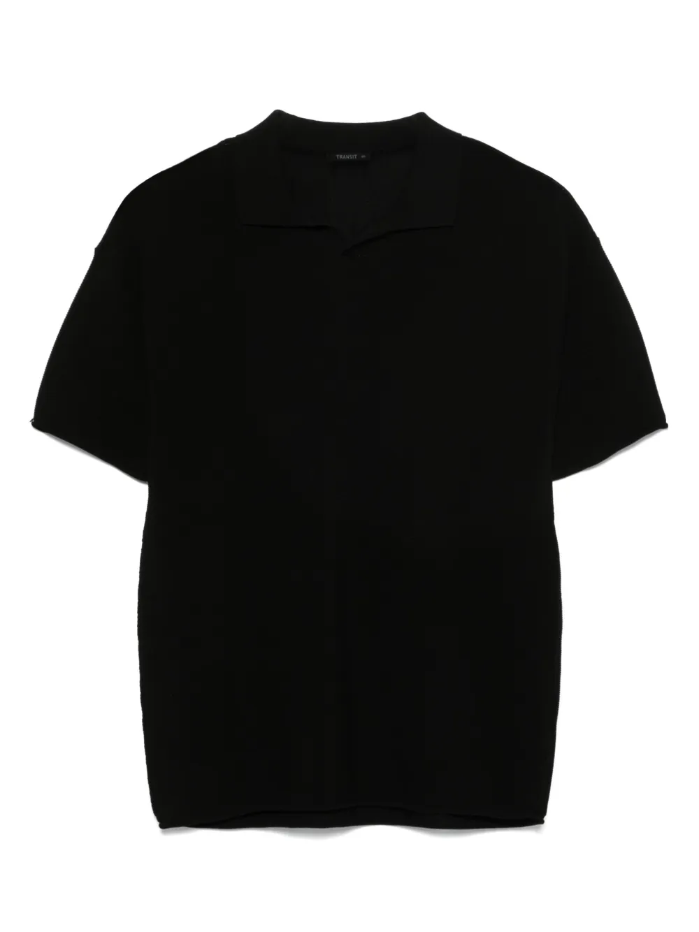 Transit Katoenen T-shirt Zwart