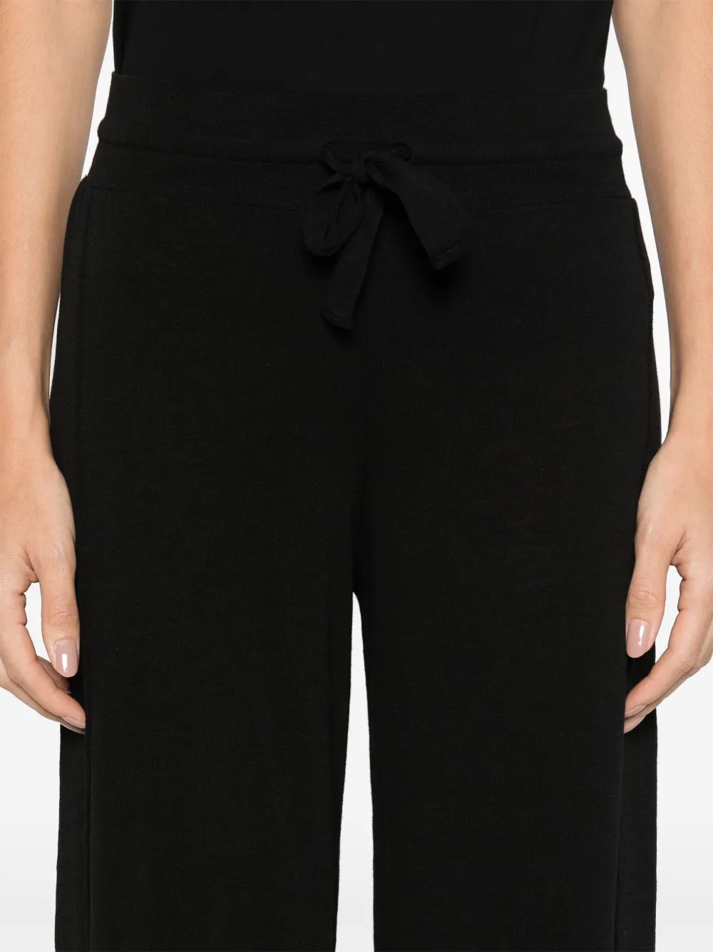Transit Broek met trekkoord Zwart