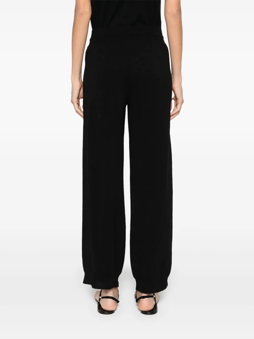 Transit Broek met trekkoord Zwart