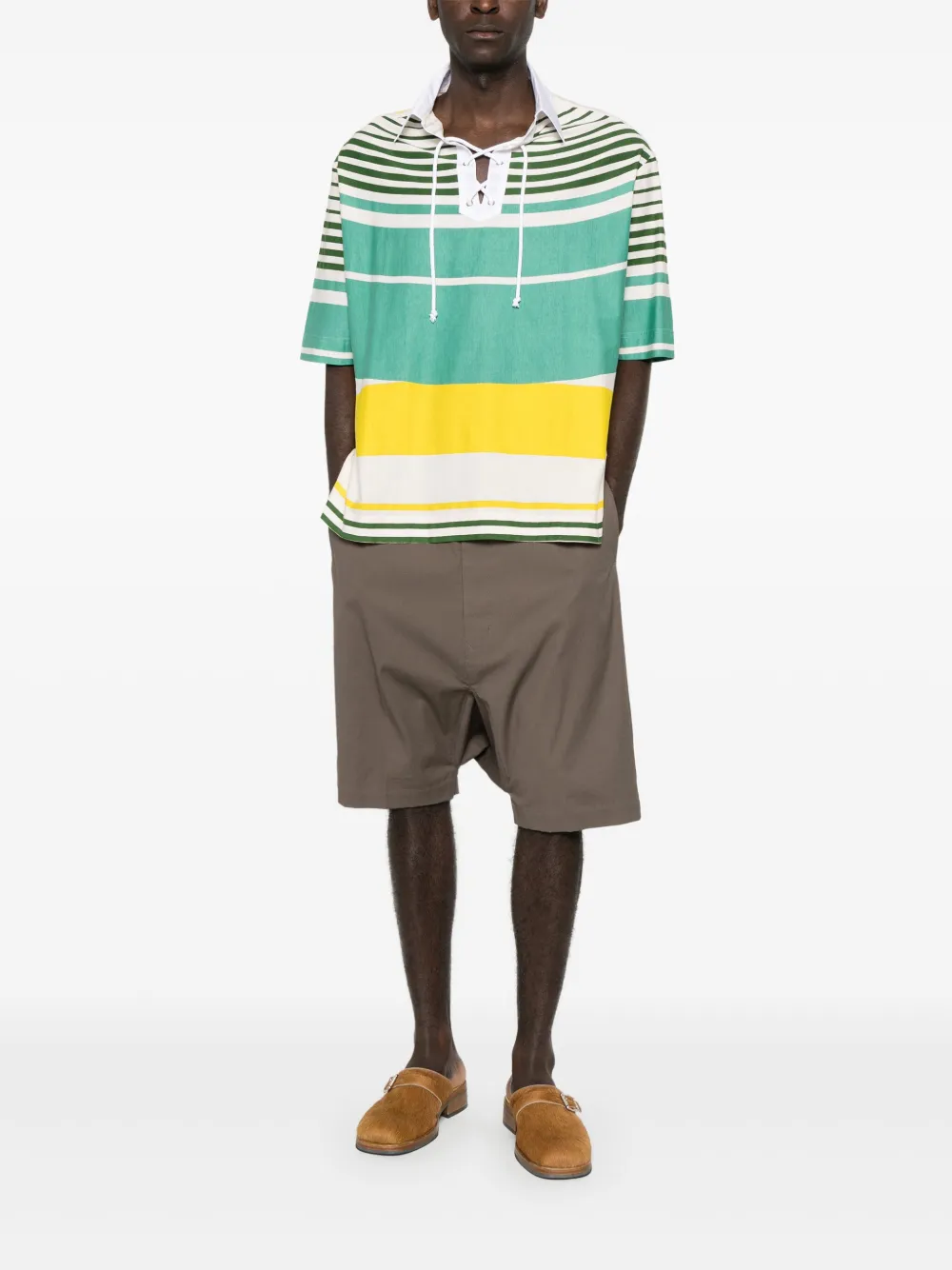 Craig Green Wave poloshirt - Beige