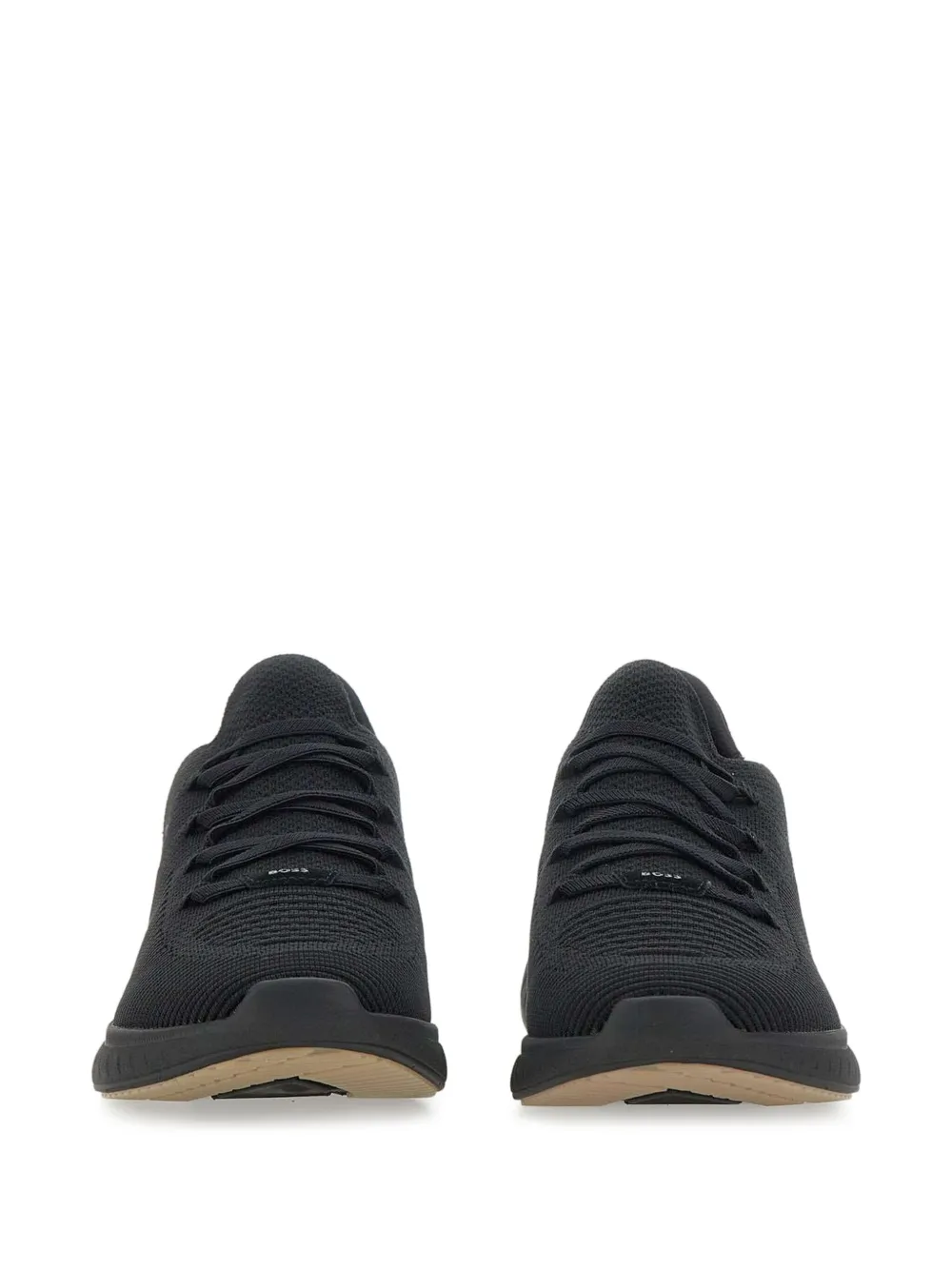 BOSS lace-up sneakers Black