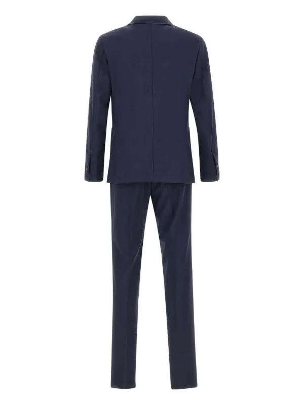 Barba Completo In Lana Blu FARFETCH IT