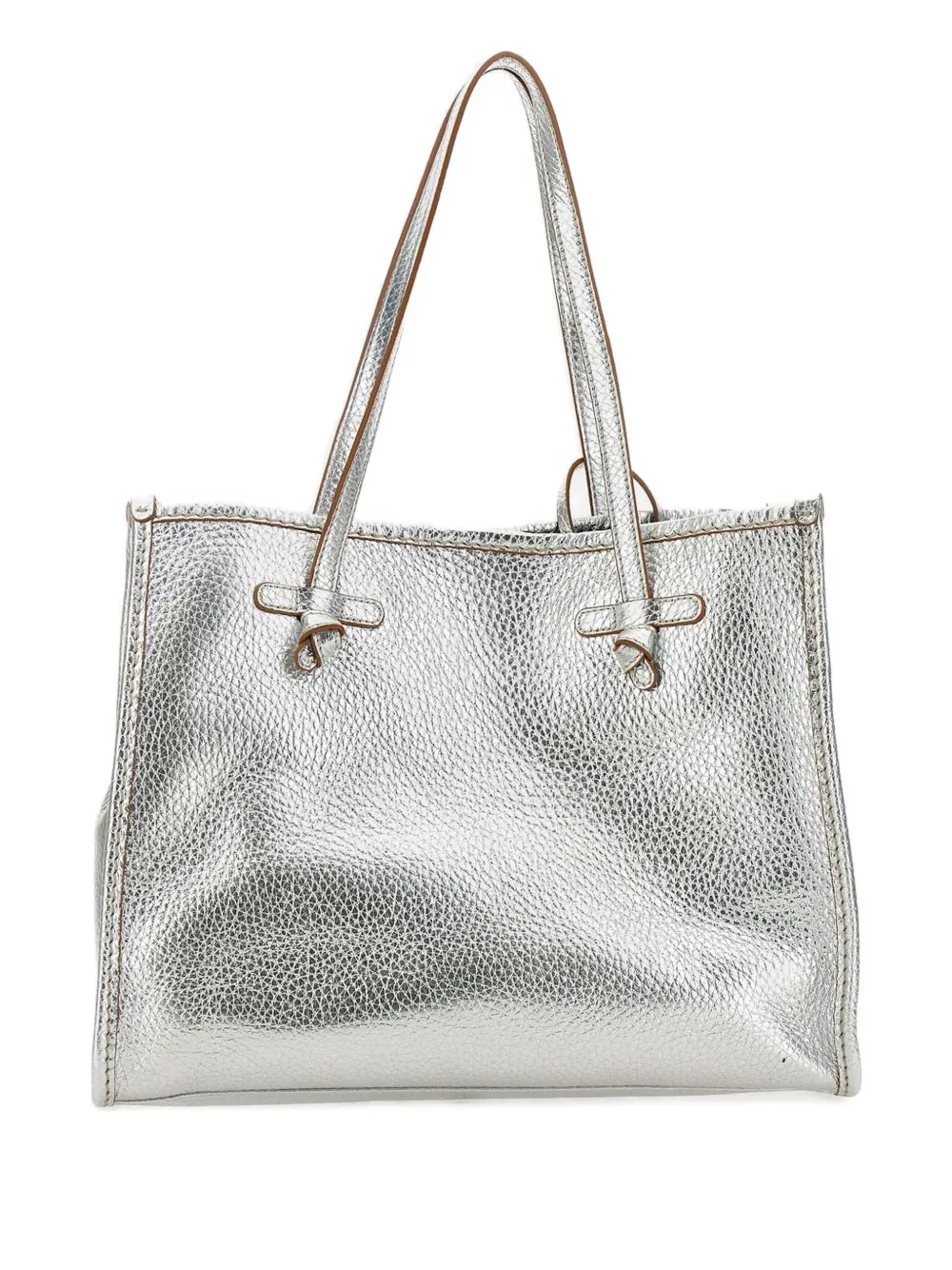 GIANNI CHIARINI Marcella ショルダーバッグ - シルバートーン GIANNI CHIARINI Marcella ショルダーバッグ - シルバートーン