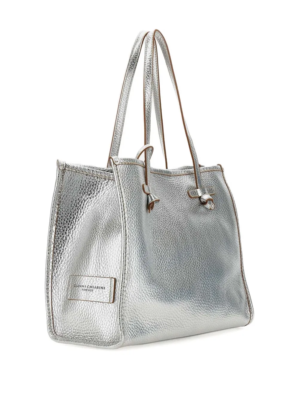 GIANNI CHIARINI Marcella shoulder bag - Zilver