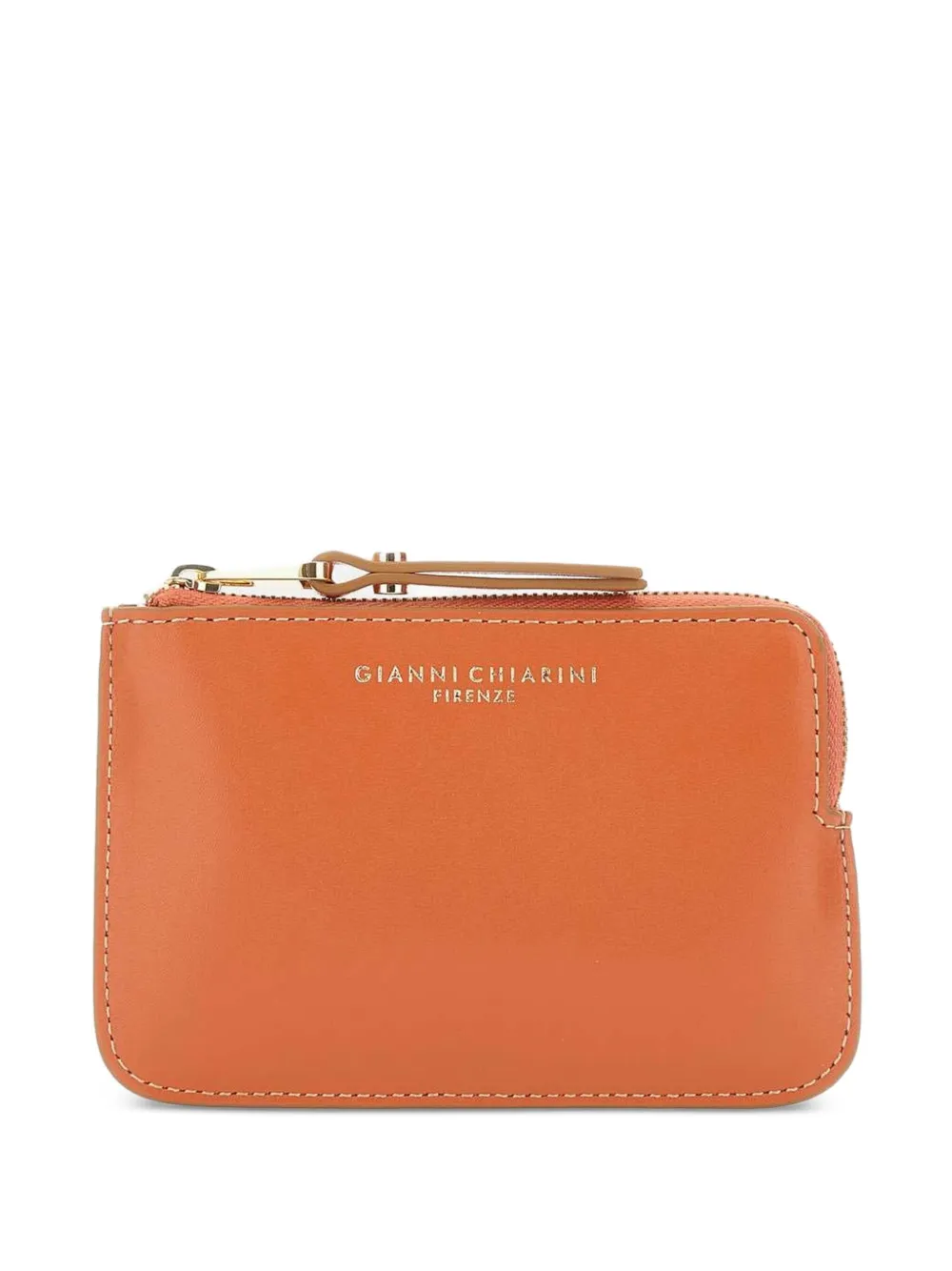 GIANNI CHIARINI cartera con compartimentos y cierre | naranja | Image 1