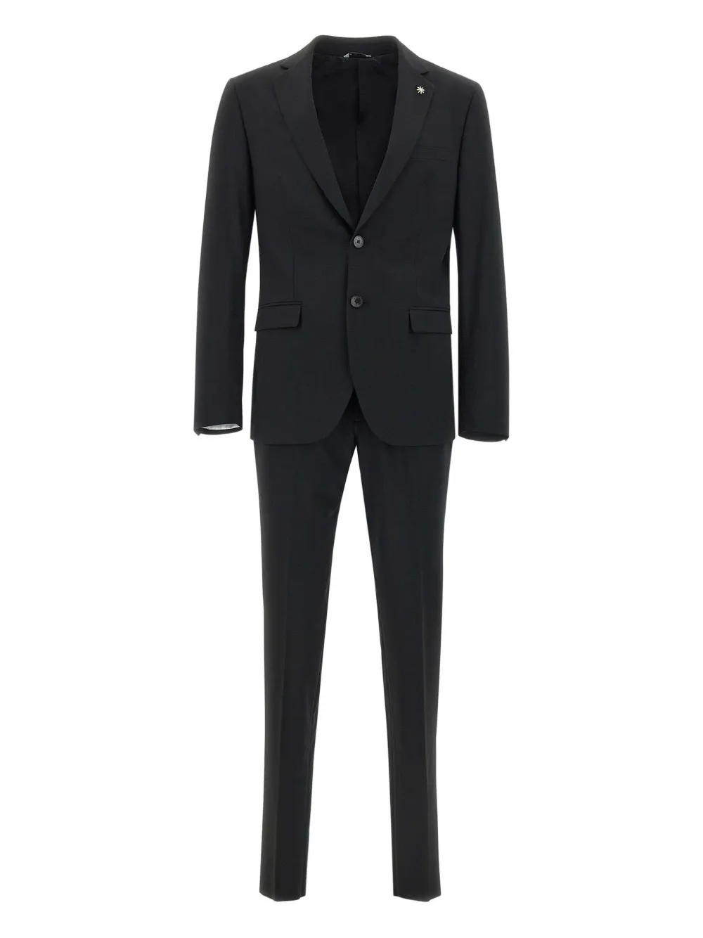 Manuel Ritz traje con botones | negro | Image 1