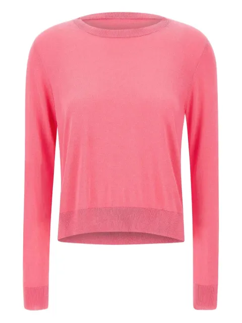 kaos suéter con cuello barco