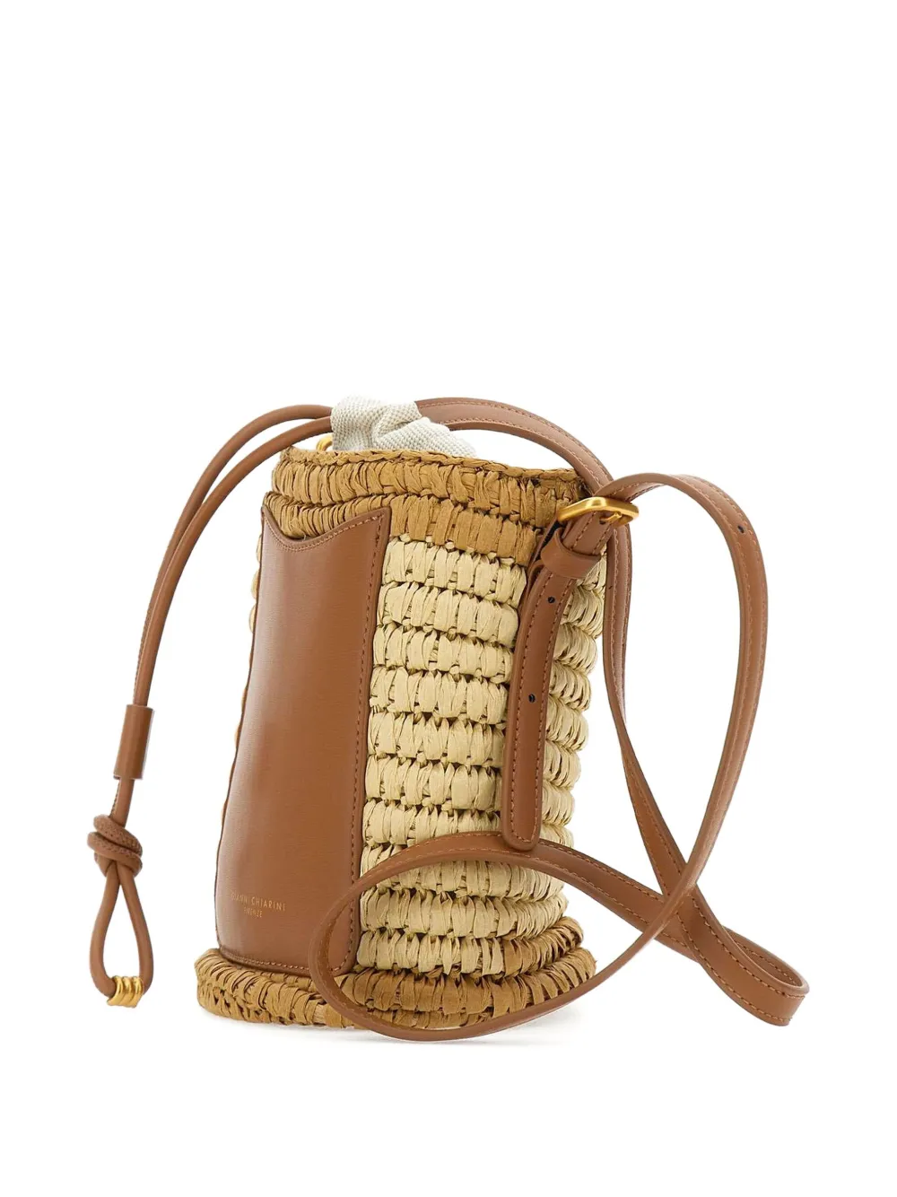 GIANNI CHIARINI Mae bucket-tas Beige