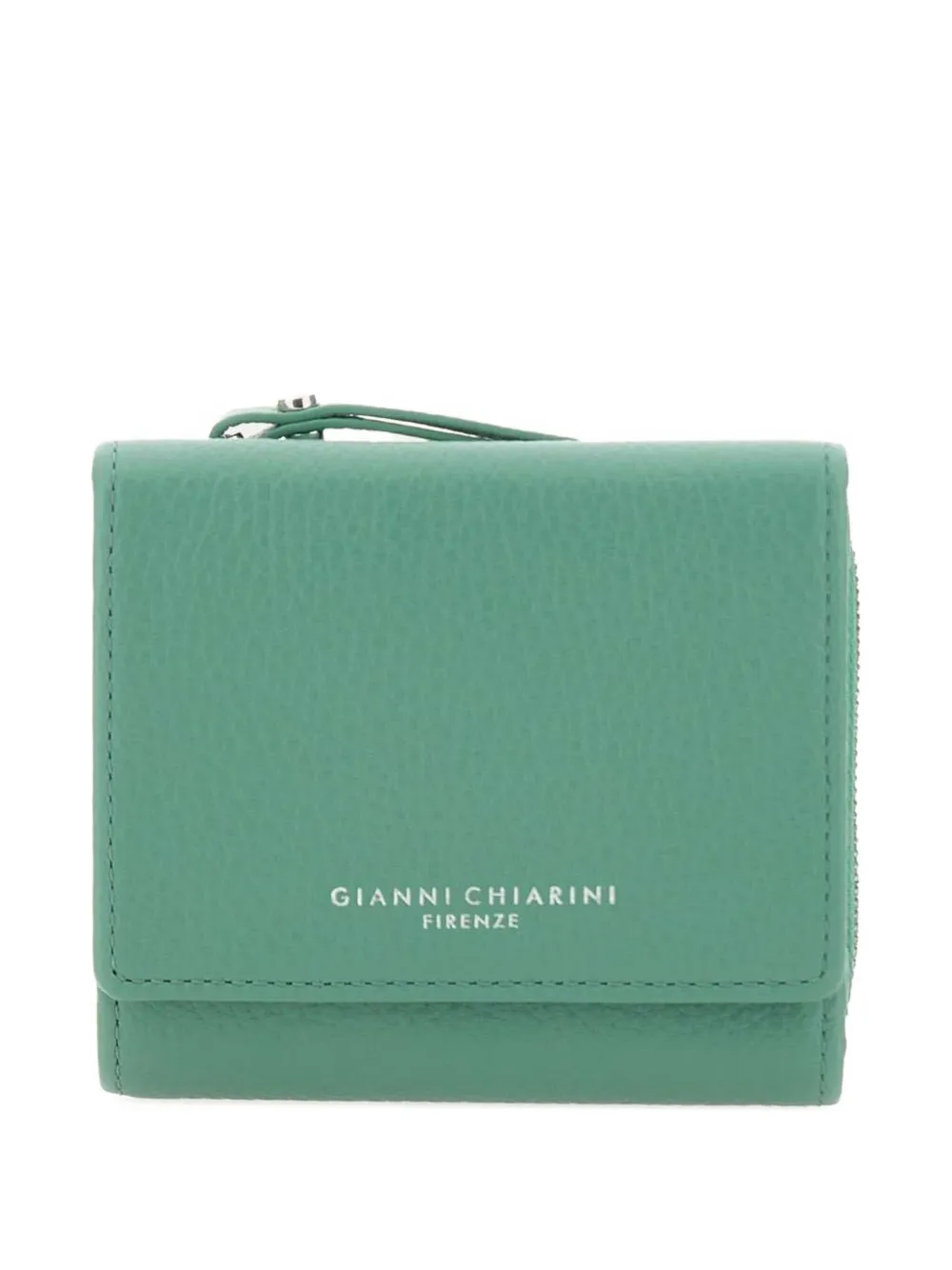 GIANNI CHIARINI Leren portemonnee Groen