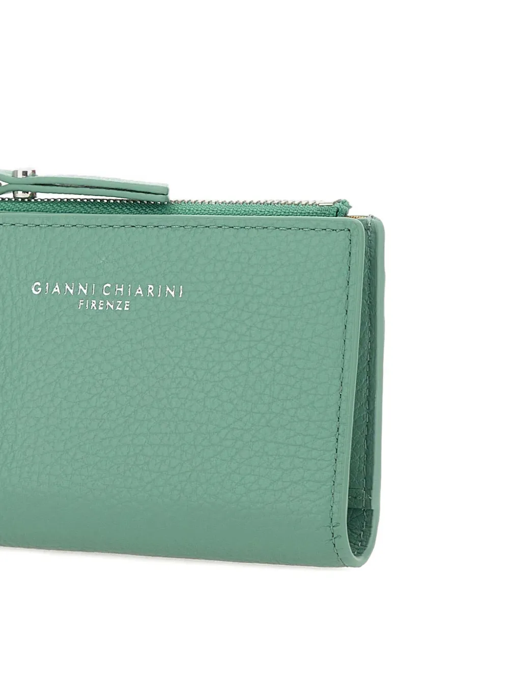GIANNI CHIARINI Leren portemonnee Groen