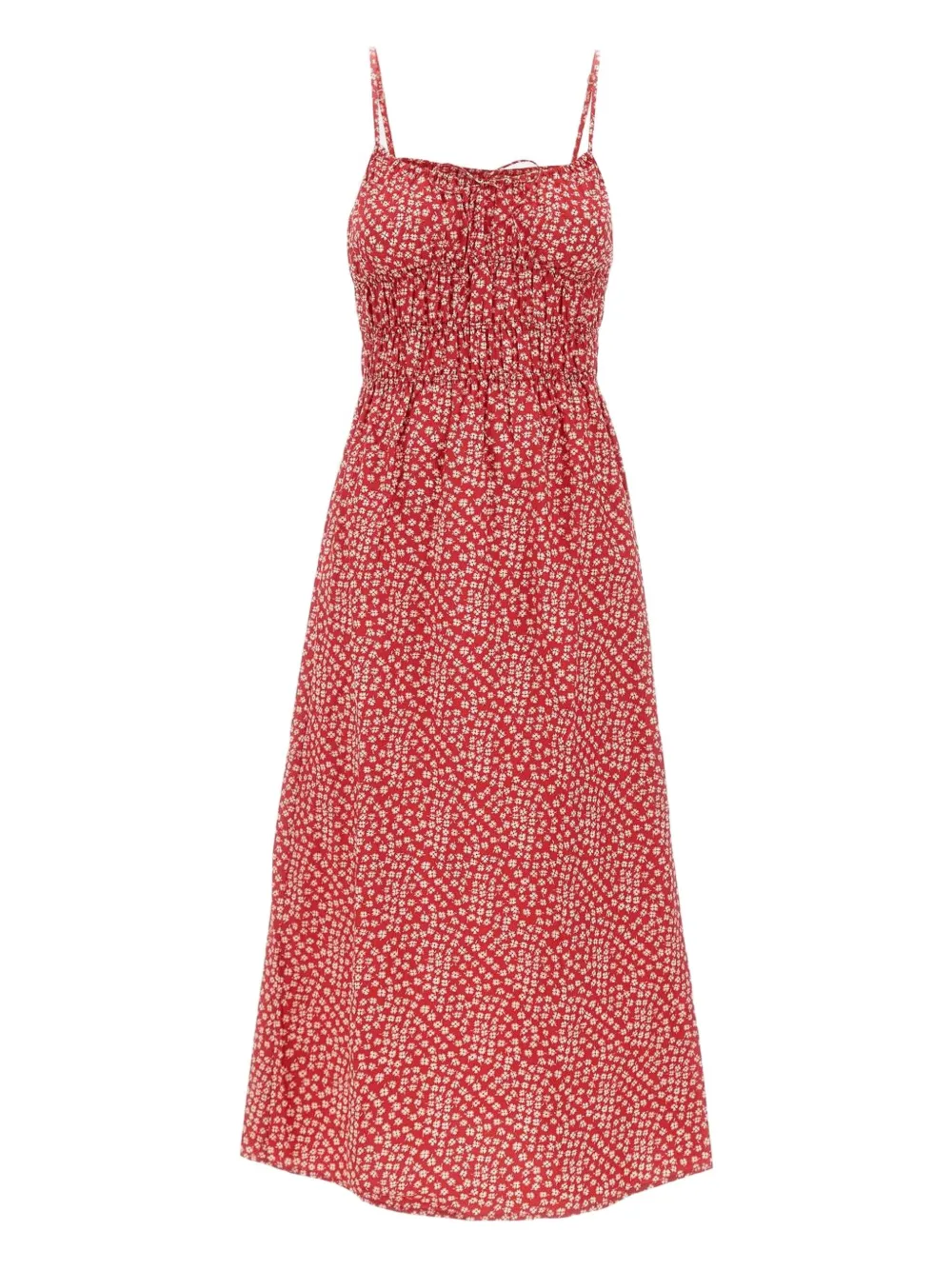 Faithfull the Brand Marianne jurk Rood