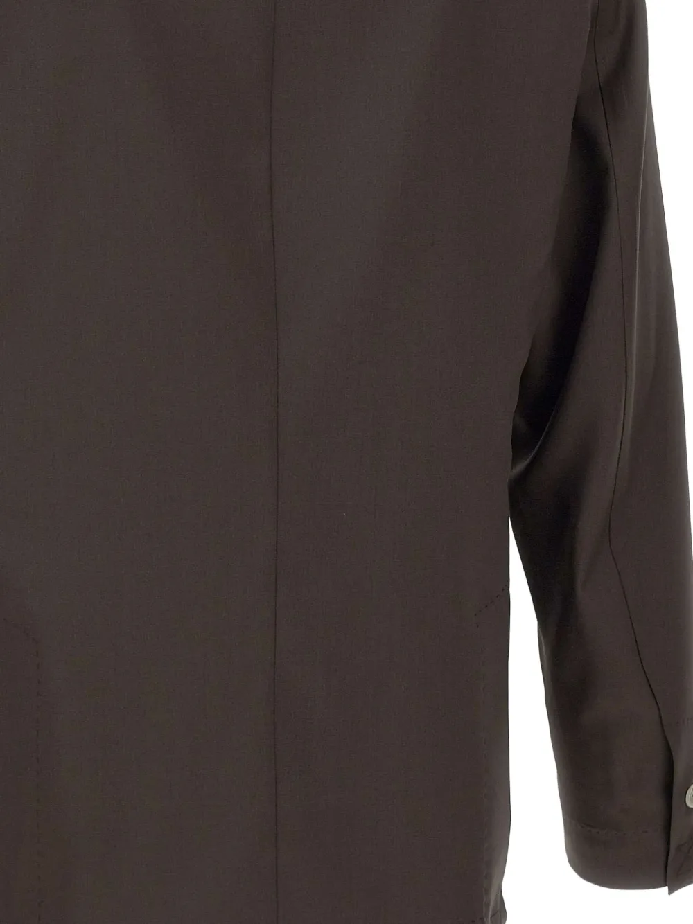 Barba Wollen blazer Bruin
