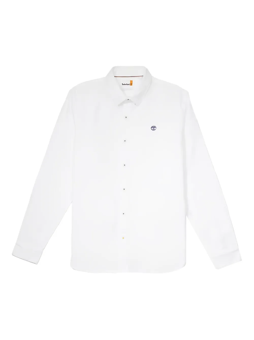 embroidered-logo shirt