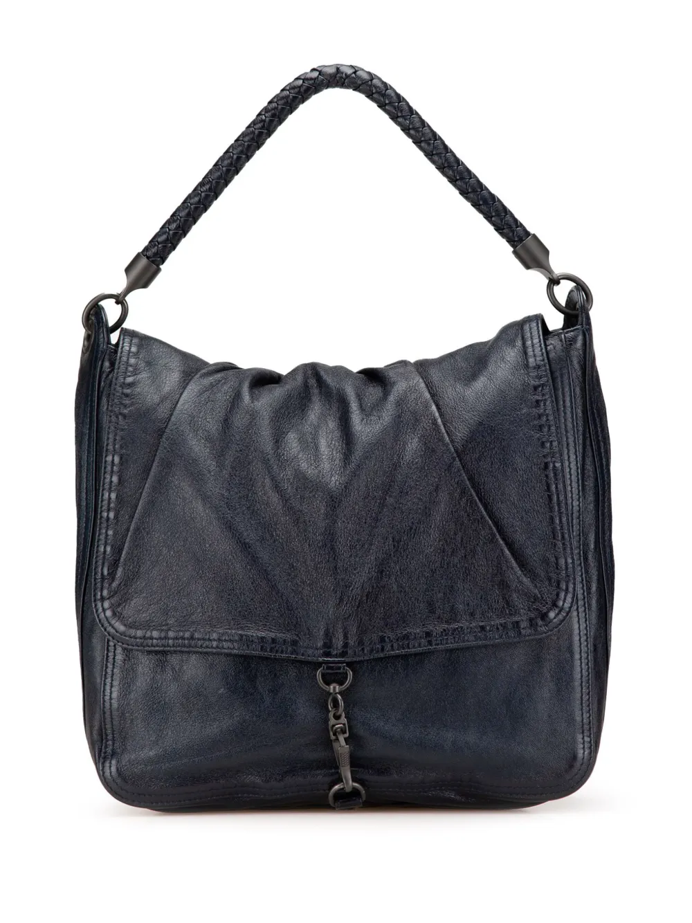 2012-2024 Intrecciato Trimmed Leather Top Handle Bag handbag