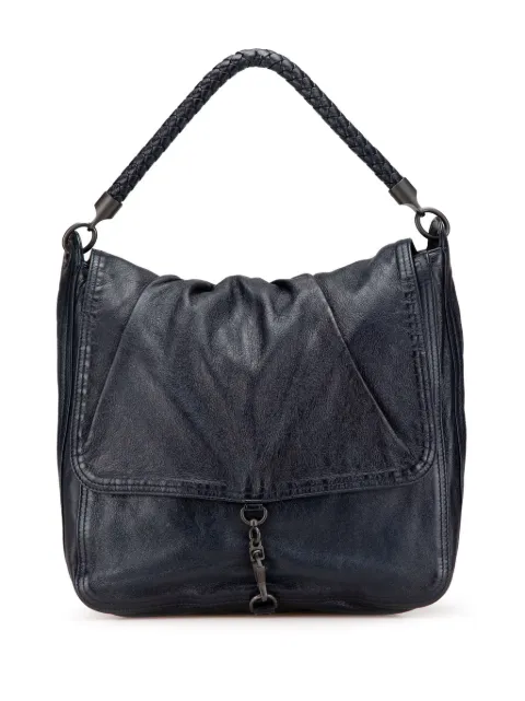 Bottega Veneta Pre-Owned 2012-2024 Intrecciato Trimmed Leather Top Handle Bag handbag