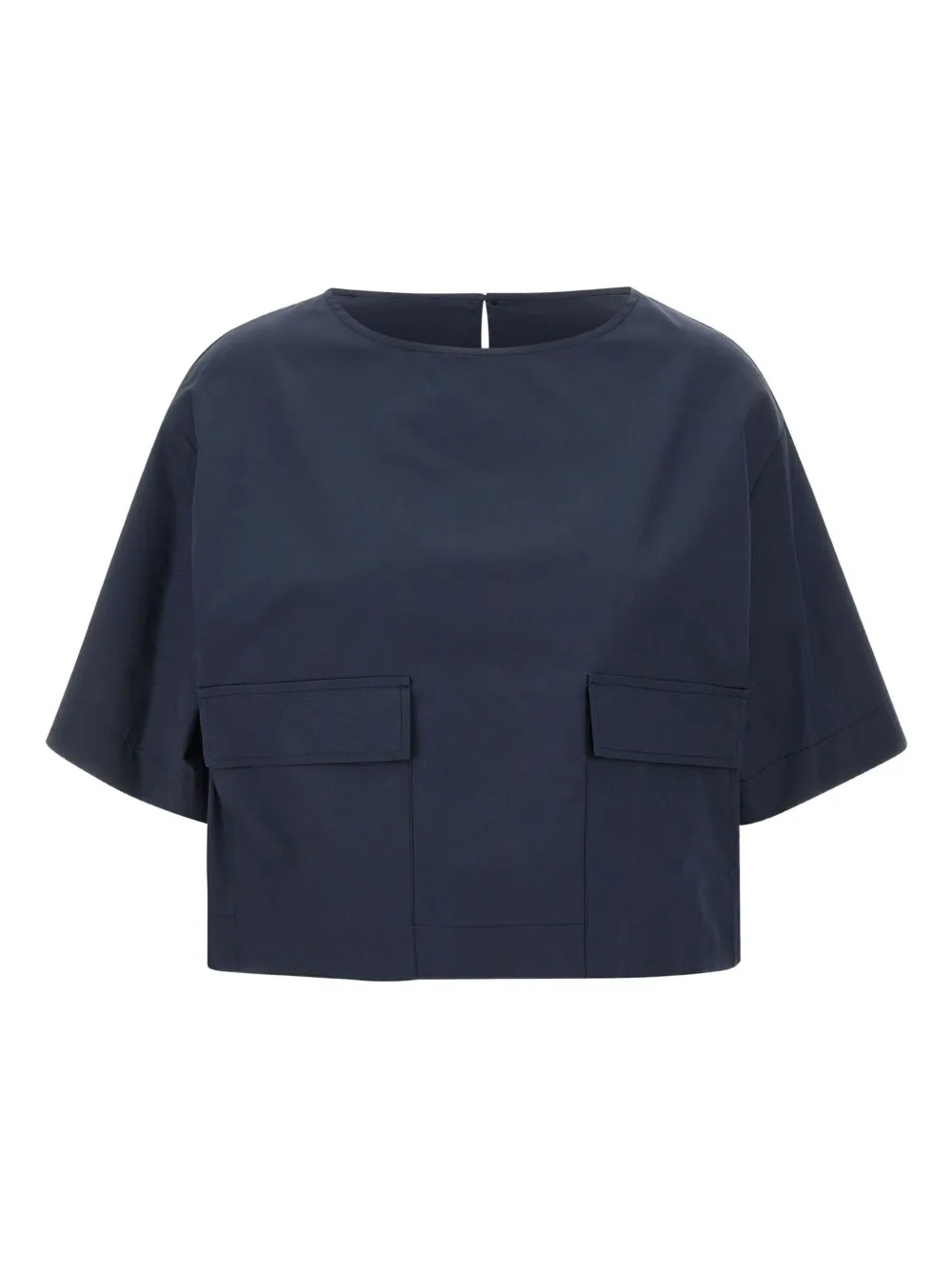 kaos blusa de algodón | azul | Image 1