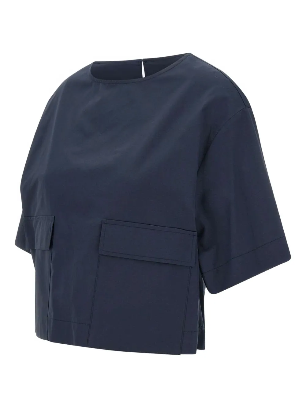 kaos Katoenen shirt Blauw