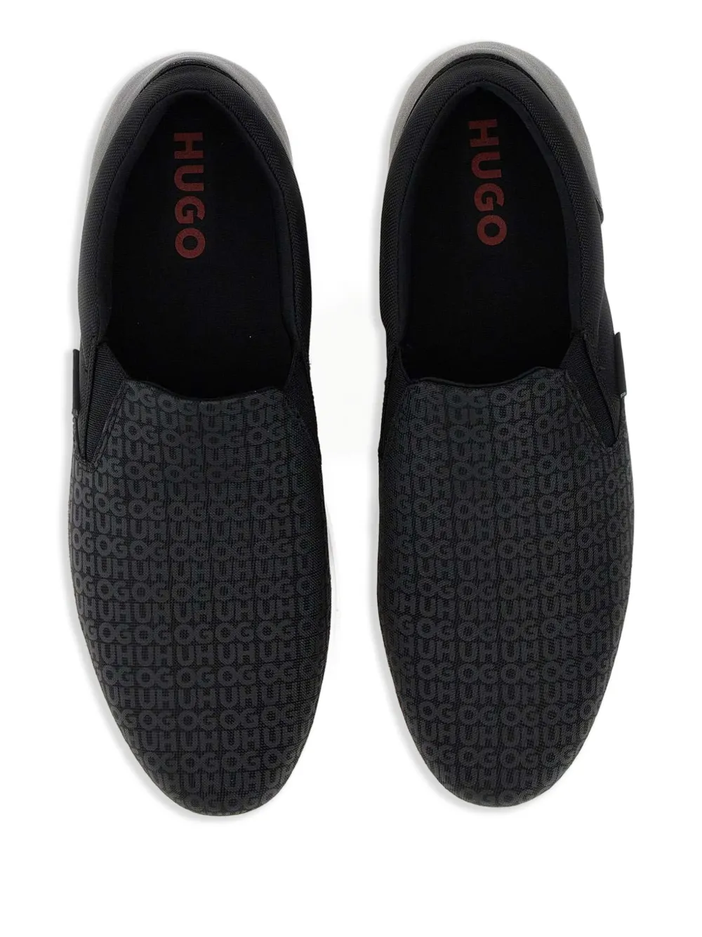 HUGO logo-print sneakers Black