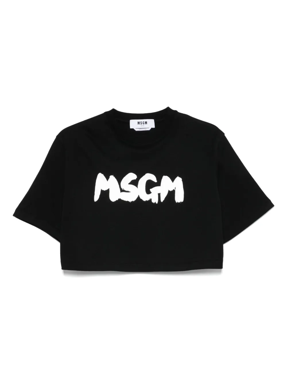 MSGM playera con logo estampado | negro | Image 1