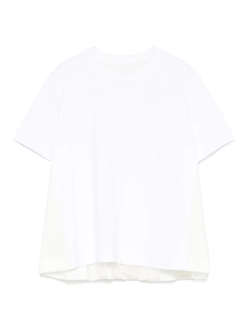 sacai playera con paneles | blanco | Image 1