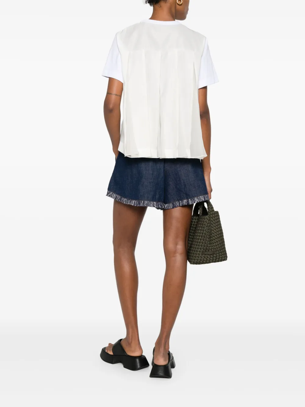 sacai playera con paneles | Playeras y jerséis | Image 2