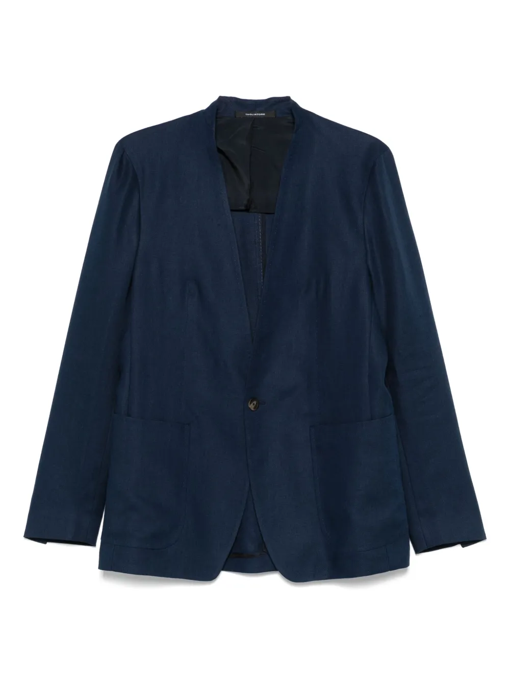 Tagliatore linen blazer | Blue | Image 1