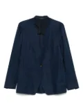 Tagliatore linen blazer - Blue