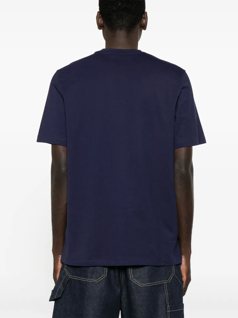 MSGM T-shirt met logoprint Blauw